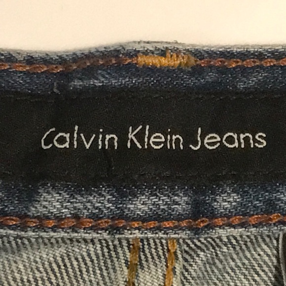 Calvin Klein , blue jean shorts - Picture 8 of 10